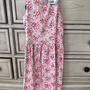 H&M Pink Floral Kids Casual Dress
